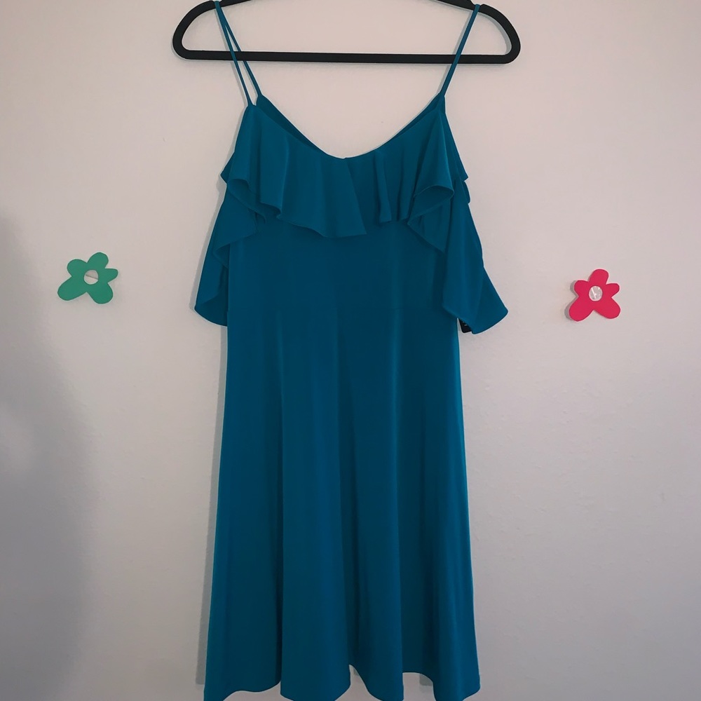 Express Off-the-Shoulder Mini Dress